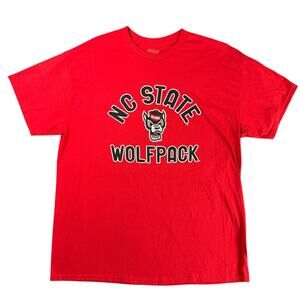 NC State Wolfpack Mascot Red Graphic T-Shirt XL